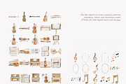 romantic classical musicians clipart, a Decorative Illustration by Patishop Art (Thumbnail 11 of 11)
