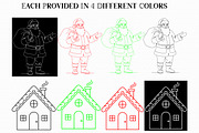 Christmas Hand-Drawn Clipart Png Bun, an Illustration by Libby Wishes (Thumbnail 3 of 4)
