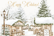 New! Winter Christmas Edition, a Seasonal Illustration by Isabelle Salem (Thumbnail 28 of 227)