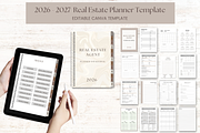2026-27 Real Estate Planner Template, a Print Template by G DigiShop (Thumbnail 2 of 2)