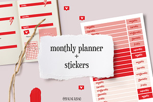 Printable Stickers - Bullet Journal