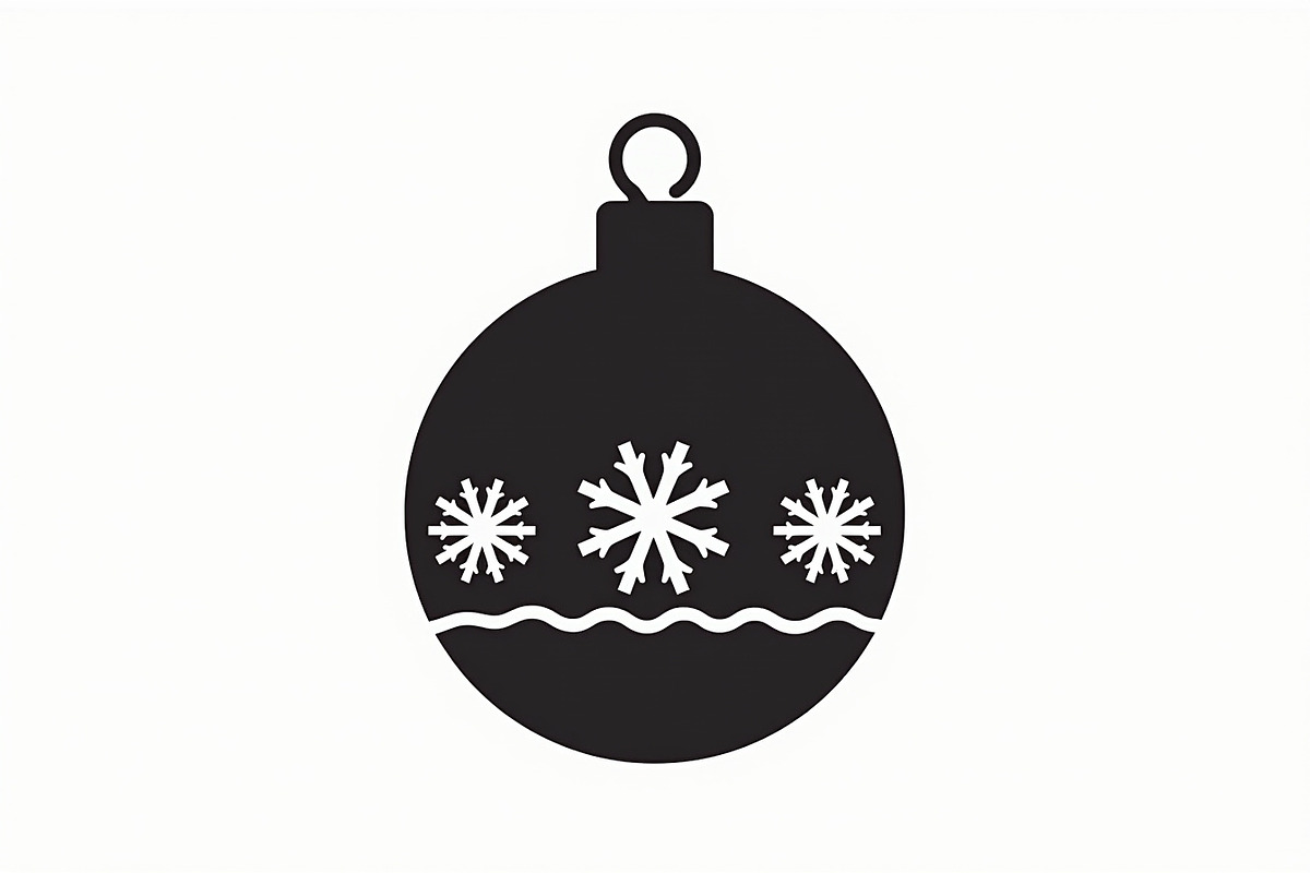 Christmas Laser Cut Ornament Bundle, a Graphic by Designer_Momina (Photo 10 of 14)