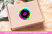 Neon Shipping Sticker Templates, a Marketing Template by SunshineStudioBoutique (Thumbnail 7 of 10)