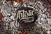 Art Graphics Doodles Patterns, a Pattern Graphic by BALABOLKA (Thumbnail 1 of 6)