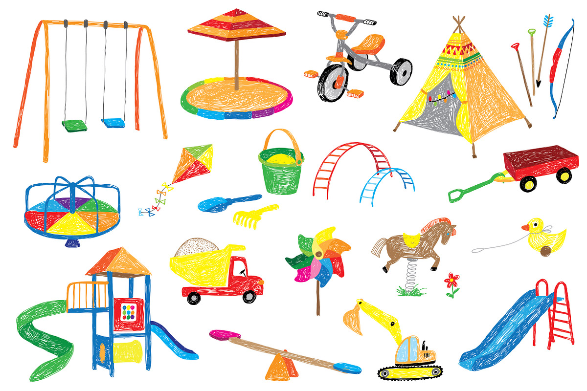 doodle playground, an Object Graphic by artnLera (Photo 2 of 2)