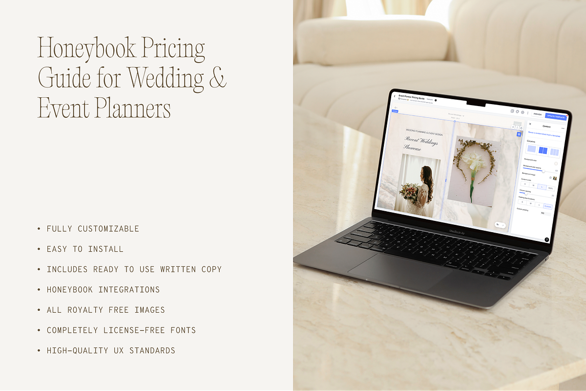 Pricing Guide for Event Planners, a Presentation Template by Lovendear Design (Photo 5 of 7)