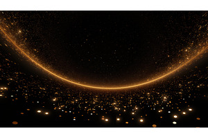 glitter black and gold lights, a Background Photo by pikepicture