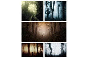 Haunted Halloween Forest Pack 2