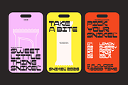 Snikel - Retro Display Font, a Sans Serif Font by Indotype Foundry (Thumbnail 6 of 10)