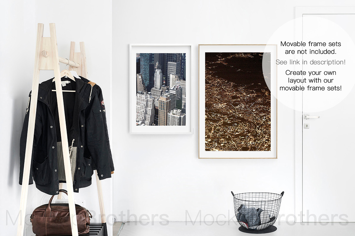 Empty wall mockup wall mock up 27, a Print Template by MockUpBrothers (Photo 4 of 5)