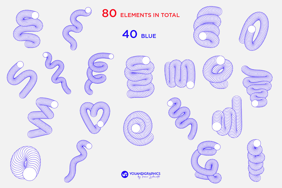 Abstract Shapes Vector Pack, a Graphic by Youandigraphics (Photo 9 of 11)