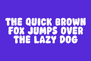 Cloudy - Fluffy Bubble Font, a Sans Serif Font by Happy Type Club (Thumbnail 2 of 4)
