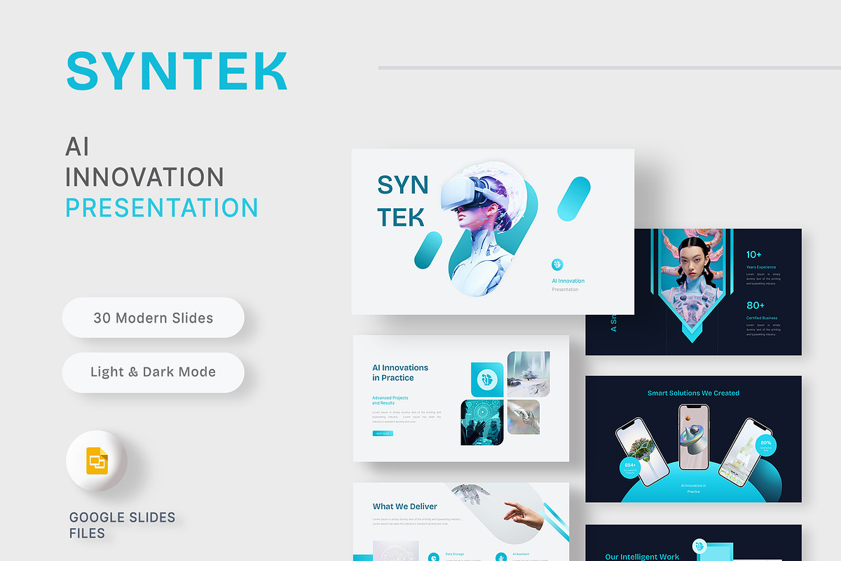 Artificial Intelligence Presentation, a Presentation Template by New Coral Design (Photo 1 of 6)