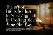Gafilen Elegant Serif Font, a Serif Font by Graphicxell (Thumbnail 5 of 8)