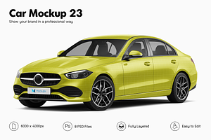 Car Mockup 23