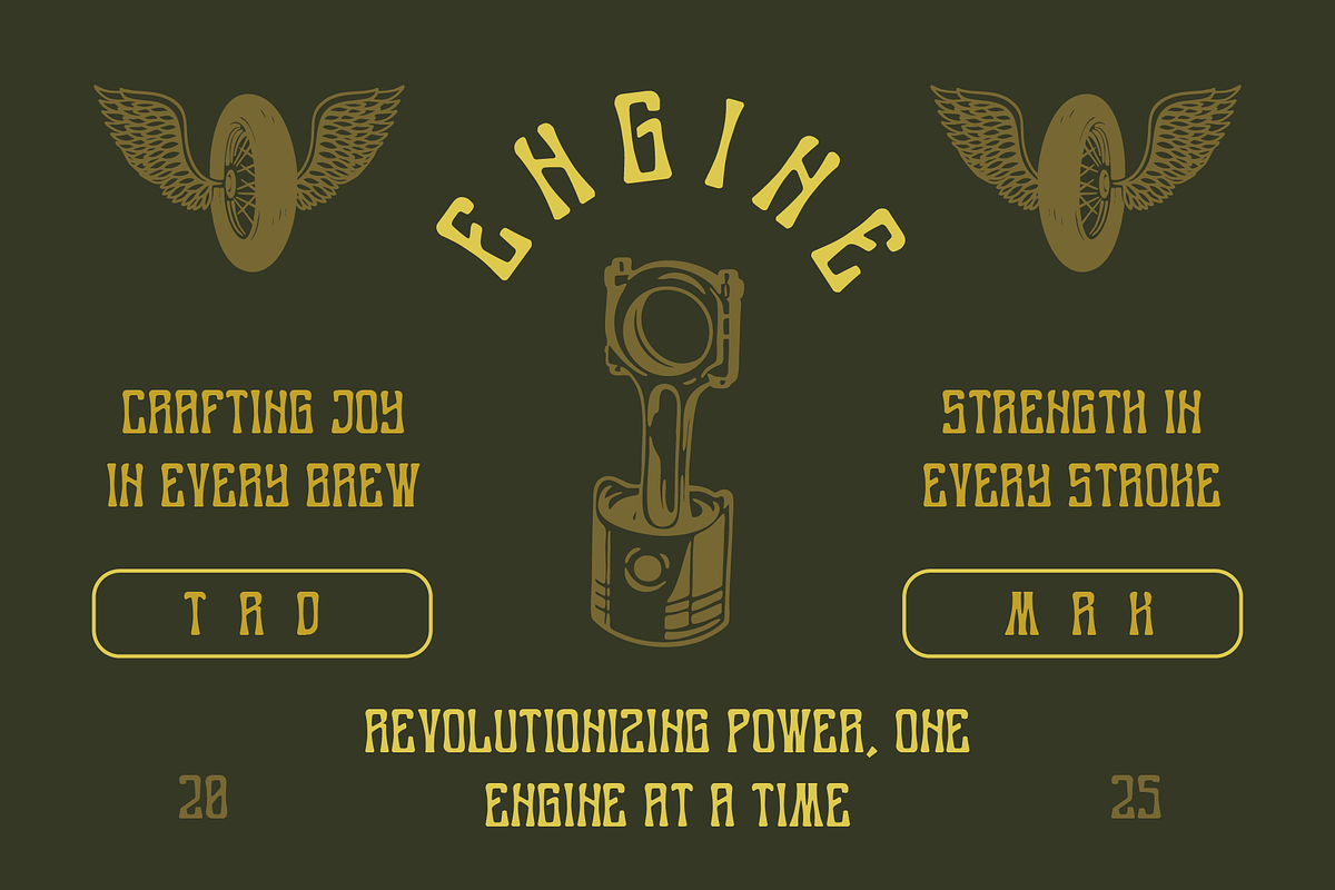 LITHOGRA - Retro Typeface, a Font by Rightwheels (Photo 6 of 11)