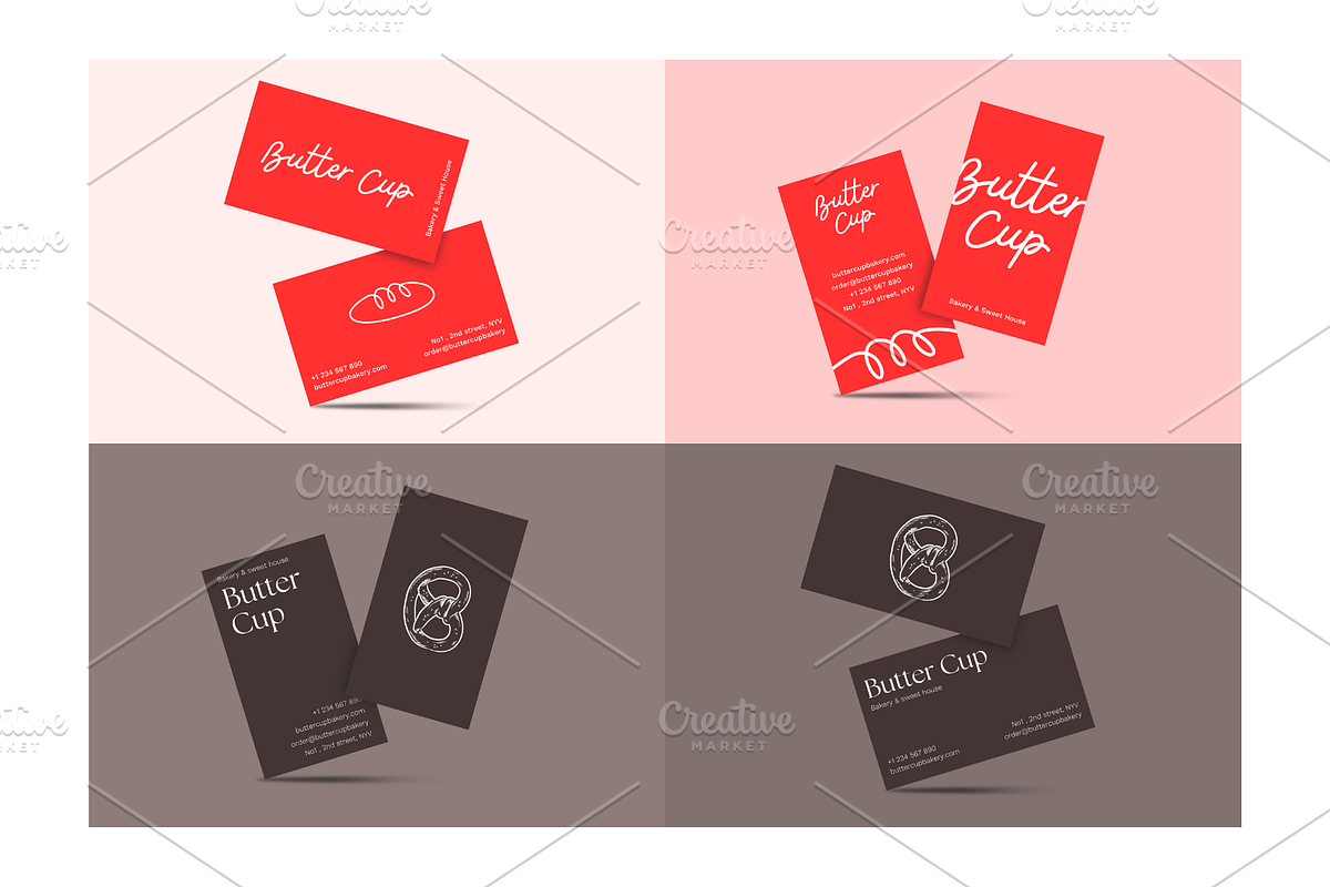 74 Business Card Canva Templates, a Branding & Logo Template by Nimart (Photo 7 of 18)