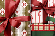 100+ Cozy Christmas Patterns & Frame, a Pattern Graphic by Mio Buono (Thumbnail 5 of 16)