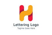 20 Logo Lettering H Template Bundle, a Branding & Logo Template by Acongraphic (Thumbnail 12 of 21)