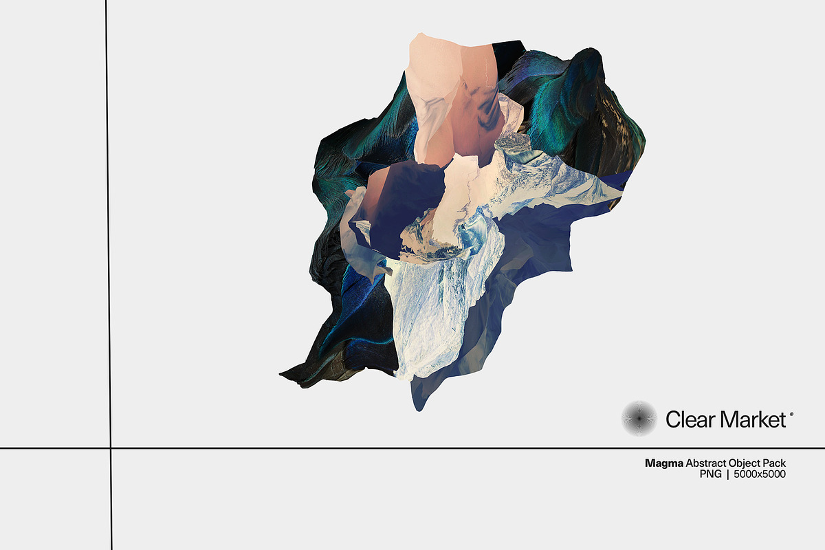 Magma - Abstract Object Pack, an Object Graphic by Overland® (Photo 4 of 11)