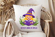 Book Witchs Book of Spells Halloween, an Illustration by DreamCafeArt (Thumbnail 6 of 7)