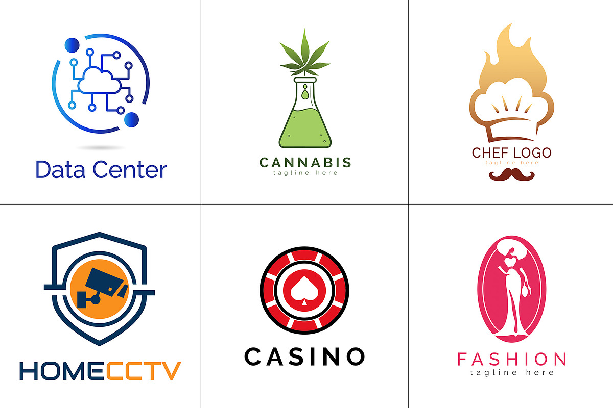 800+ Professional Logos Bundle, a Branding & Logo Template by Design Forest (Photo 44 of 48)