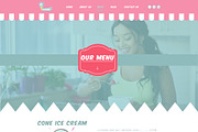 The Cone Cream PSD, a Websites & App Template by Alexander's Studio (Thumbnail 4 of 7)