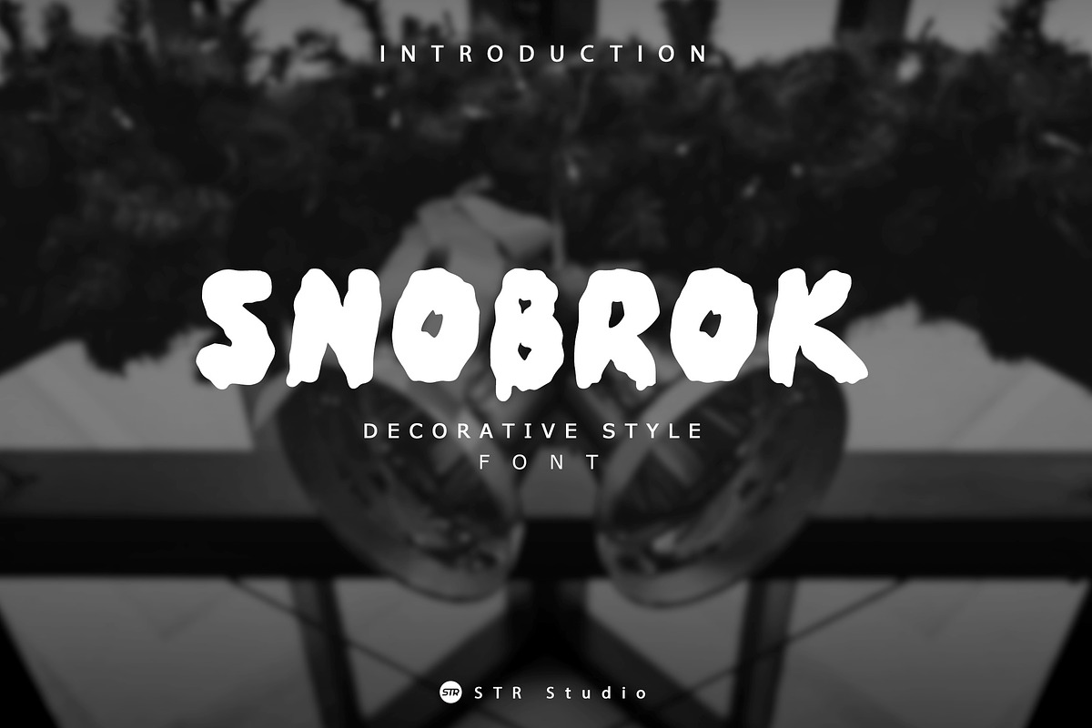 Snobrok, a Font by NOX Labs (Photo 1 of 4)
