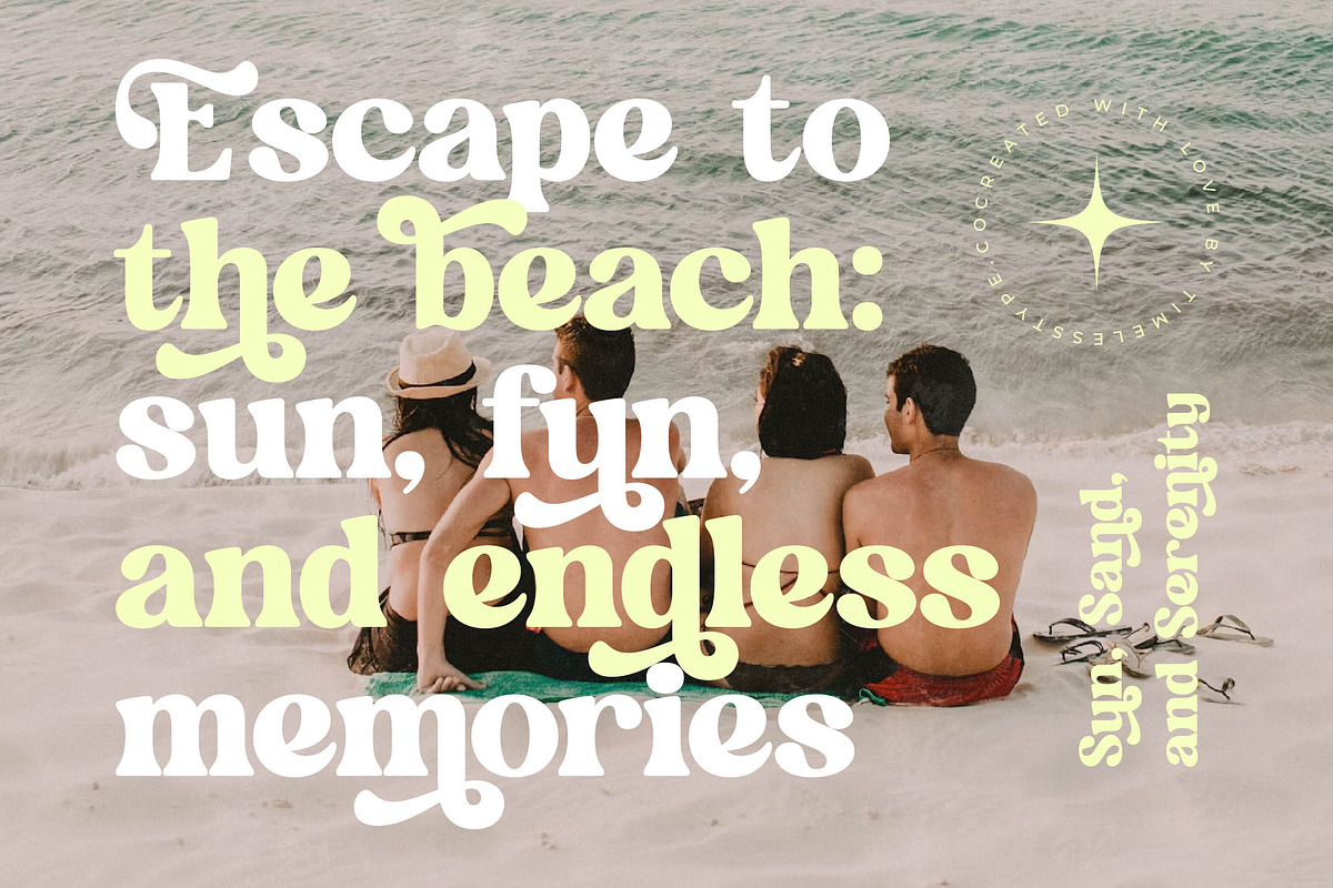 Garden Delight Modern Retro Serif, a Serif Font by timelesstype.co (Photo 3 of 20)