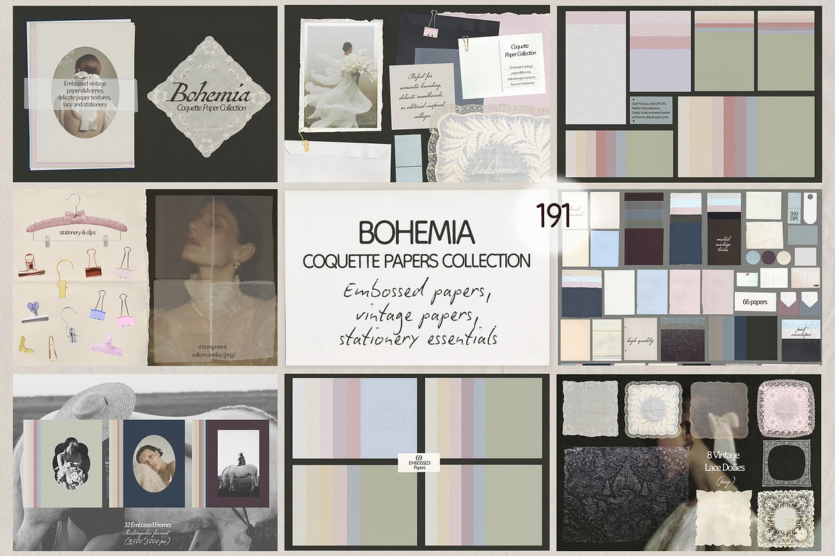 COLLAGE BUNDLE 20 in 1 (3800+), an Object Graphic by lerinartstudio (Photo 11 of 21)