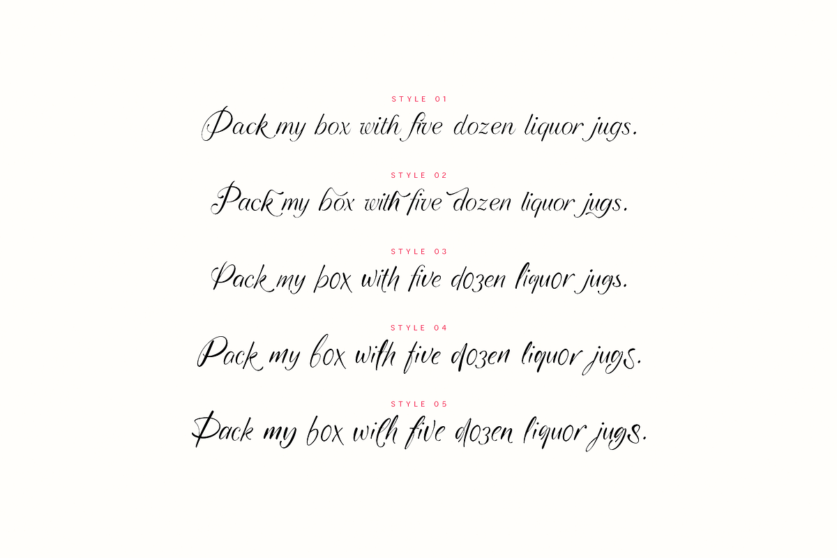 Softspoken Serif, Sans, Script Fonts, a Script Font by VP Fonts (Photo 17 of 18)