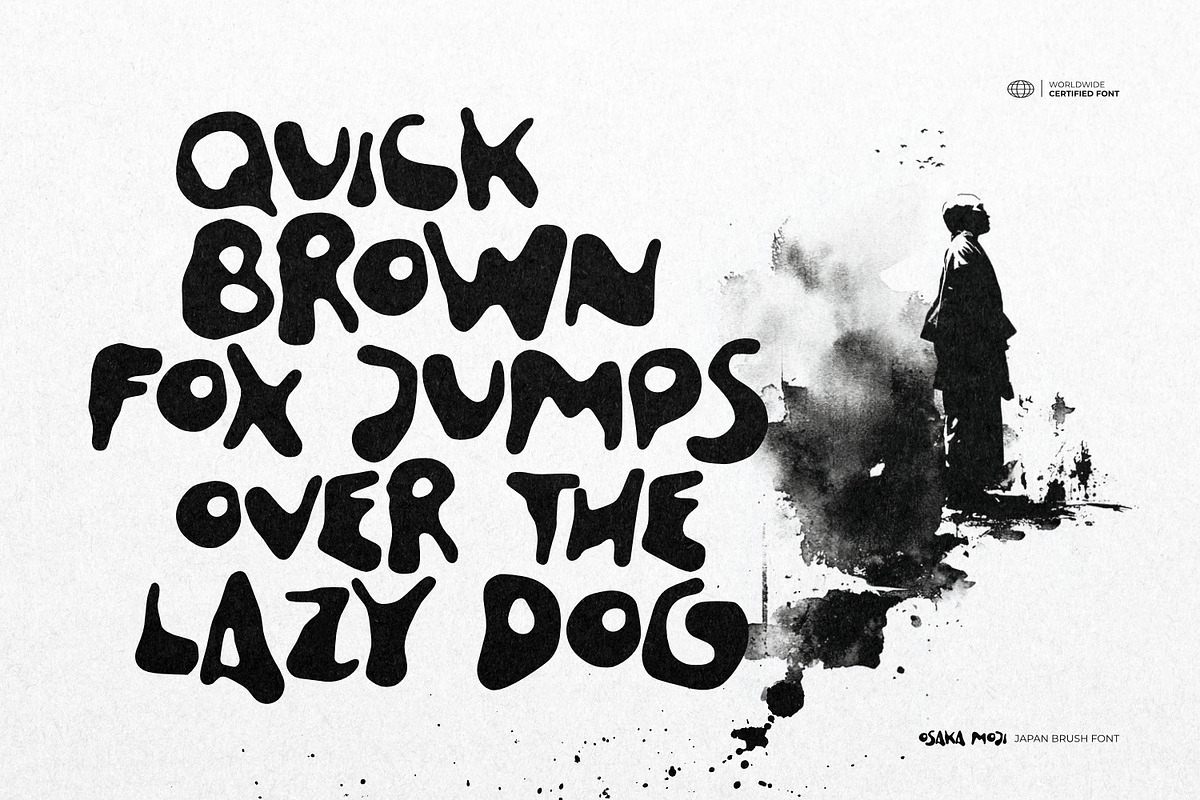 Osaka Moji - Japan Brush Font, a Font by ikiiko (Photo 2 of 7)