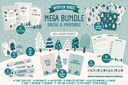 Scandinavian Christmas Mega Bundle, a Seasonal Illustration by C Design Studio (Thumbnail 1 of 15)