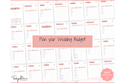 Wedding Budget Planner - Pink BUNDLE, a Templates & Theme by Templatables (Thumbnail 8 of 10)