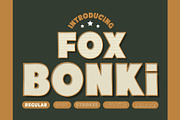Fox Bonki, a Symbol Font by Fox7 By Rattana (Thumbnail 1 of 14)