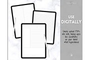 Note Taking Printable Paper Template, a Stationery Template by Templatables (Thumbnail 7 of 10)