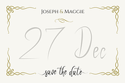 Roselind Font + Swashes & Ornaments, a Script Font by Designova® (Thumbnail 5 of 10)