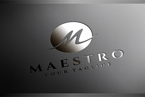 Maestro Letter M Logo Design, a Branding & Logo Template by yopie