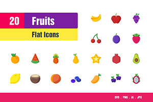 Fruits Icons