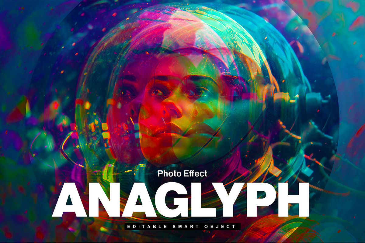 Anaglyph Photo Effect Template, a Layer Style Add-On by DesignerCandies (Photo 5 of 5)