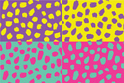 Neon brush pattern collection, a Pattern Graphic by faitotoro (Thumbnail 2 of 3)