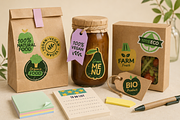 Sticky Notes & Paper Labels, a Seasonal Illustration by Anna Studio (Thumbnail 4 of 12)
