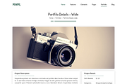 MiNML - Clean & Minimal PSD Template, an UI Kit Template by Saif71 - Shop (Thumbnail 19 of 19)