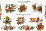 Christmas Magic Set, a Decorative Illustration by Daria's Magic World (Thumbnail 3 of 7)