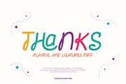Kusrov - Playful Ligatures Font, a Handwritten Font by QR Design Studio (Thumbnail 8 of 8)