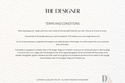 Google Site Theme | The Designer, a HTML Template by She Designs Things (Thumbnail 9 of 10)