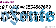 Koch Schrift, a Blackletter Font by ingoFonts (Thumbnail 10 of 10)