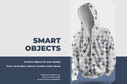 8 3D Zip Hoodie Mockups, a Hoody Mockup by Grow Design Craft Studio (Thumbnail 6 of 8)