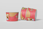 Ice Cream Cup Mockup, a Cups & Container Mockup by swsi-studio (Thumbnail 8 of 8)