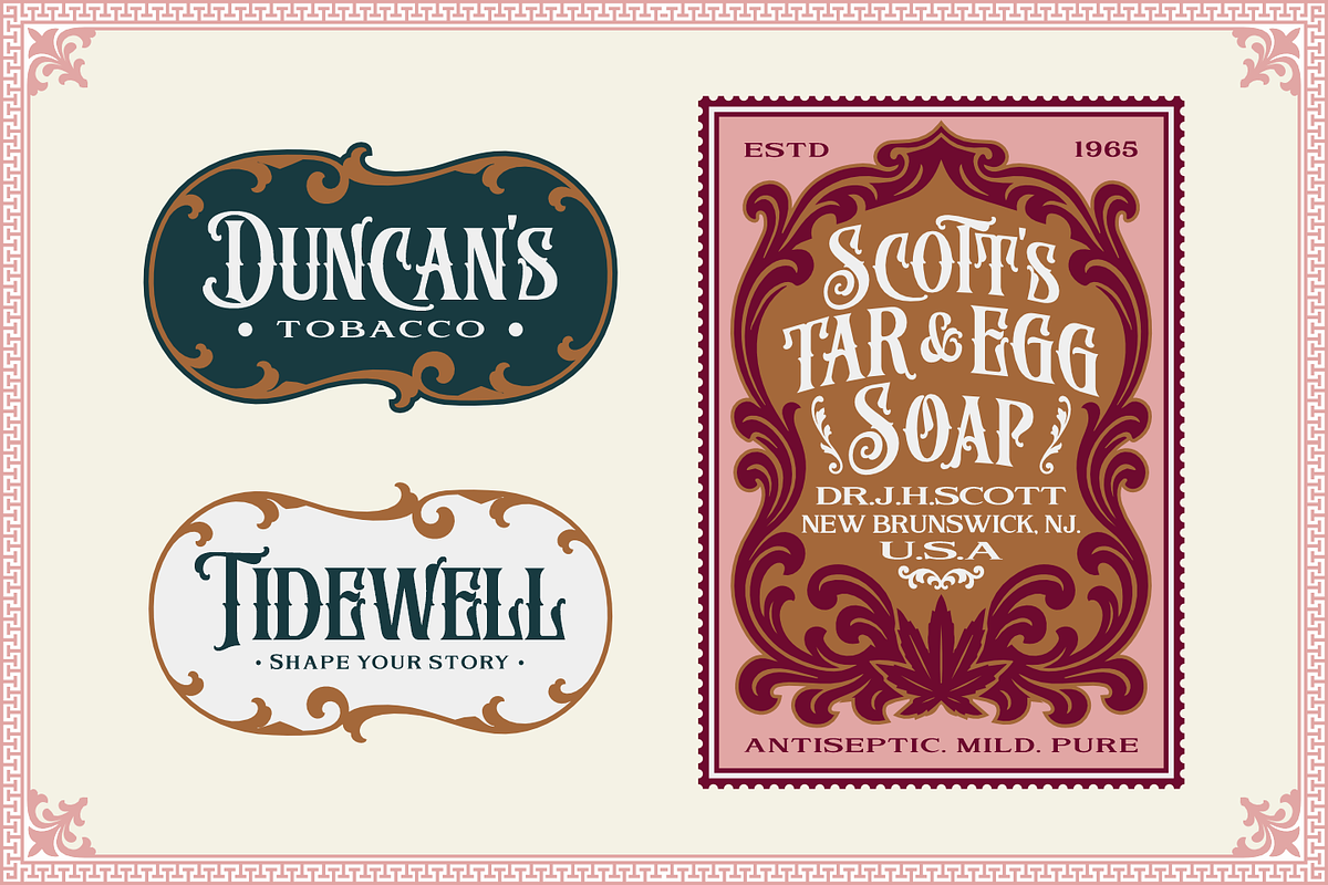Briswood - Layered Fonts, a Serif Font by Bombastype (Photo 3 of 9)